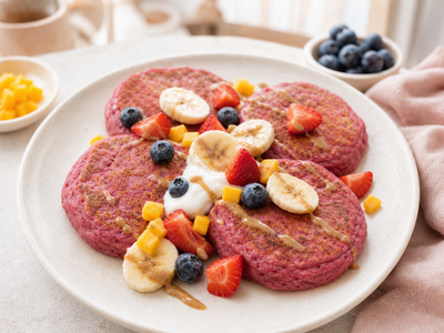 Einhorn-Pancakes